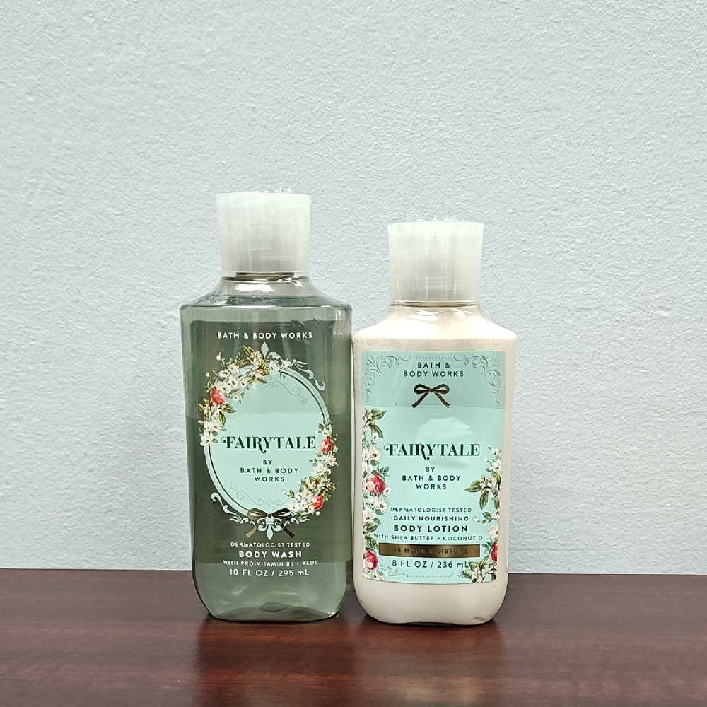 Bath & Body Works FAIRYTALE Body Wash & Lotion Bundle